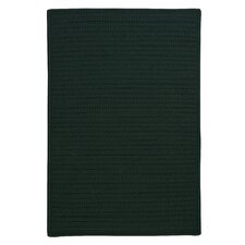 Simply Home Solid Dark Green Rug