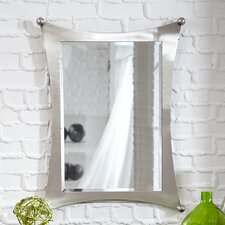 Jasper Wall Mirror in Brushed Nickel