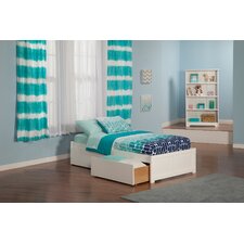 Atlantic Furniture Urban Lifestyle Concord Platform Bed with Bed