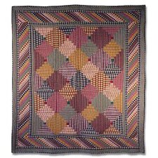 Harvest Log Cabin Quilt