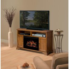 Brentwood 64 TV Stand with Electric Fireplace