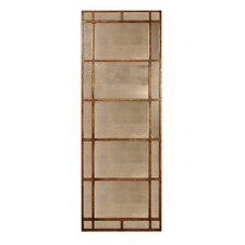 Avidan Rectangular Mirror in Antiqued Gold Leaf