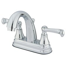 Elizabeth Centerset Bathroom Faucet with Double Lever Handles