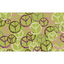 Tween Green Peace Rug