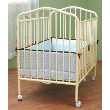 Compact Folding Metal Crib