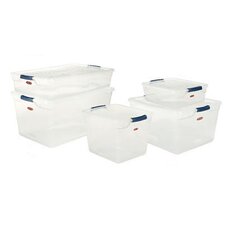 Rubbermaid Clever Store Basic Latch Storage Bin