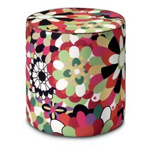 Missoni Home Omaha Cylindrical Pouf Ottoman