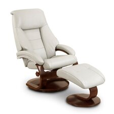 Oslo Swivel Recliner and Ottoman