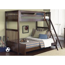 Abbott Ridge Twin Over Full Bunk Bed with Ladder