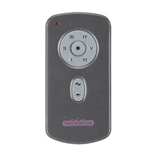 Reversible Fan and Light Remote in Grey