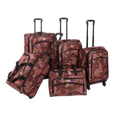 Paisley 5 Piece Luggage Set