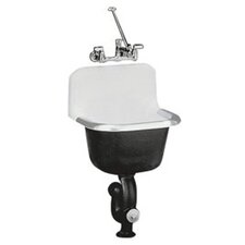 Bannon Service Sink with Rim Guard, 24 X 20 1/4