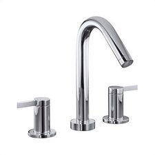 Devonshire Double Handle Deck Mount Tub Only Faucet Trim Lever Handle