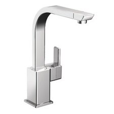 90 Degree One Handle High Arc Kitchen Faucet