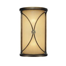 Wall sconce 2 Lights Deep flax bronze finish Atterbury collection