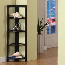 Tier Corner Folding Bookcase