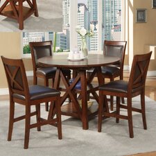 Alpine Furniture Oberlin Dining Table Set