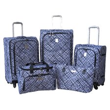 Brush Strokes 360 Quattro 5 Piece Luggage Set