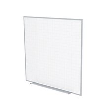 Mobile whiteboard Made from magnetic aluminium frame Reversible 4